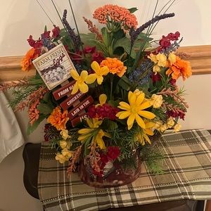 Chicken Watering Can Floral Arrangement